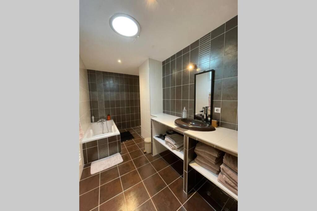 Superbe Appartement Avec 2 Chambres - 9 Personnes - Parking Prive トゥルノン・シュル・ローヌ エクステリア 写真